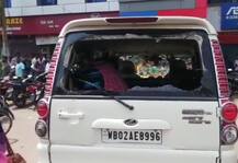 पश्चिम बंगाल: पूर्वी मिदनापुर में प्रदेश बीजेपी अध्यक्ष दिलीप घोष की कार पर हमला, टीएमसी पर लगाया आरोप