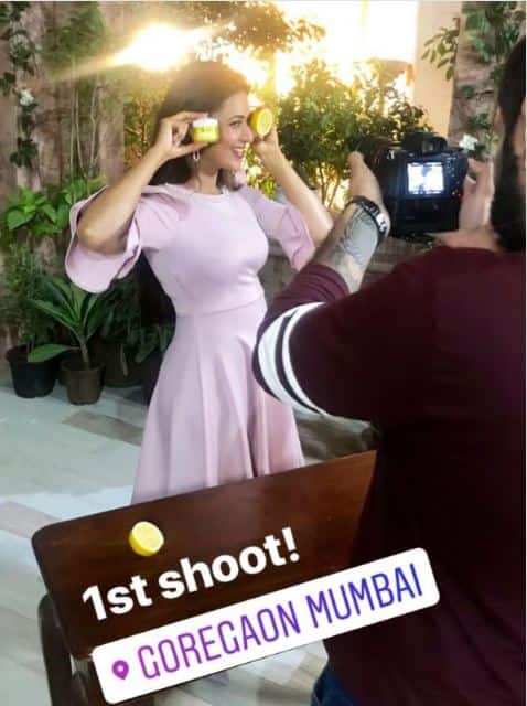 क्या दिव्यांका त्रिपाठी शुरू कर चुकी हैं वेब सीरीज के लिए शूटिंग?