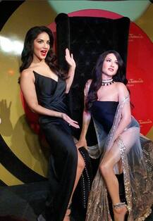 IN PICS: दिल्ली के मैडम तुसाद में पहुंचा सनी लियोन का स्टैच्यू, बेहद HOT पोज में आ रहा नजर