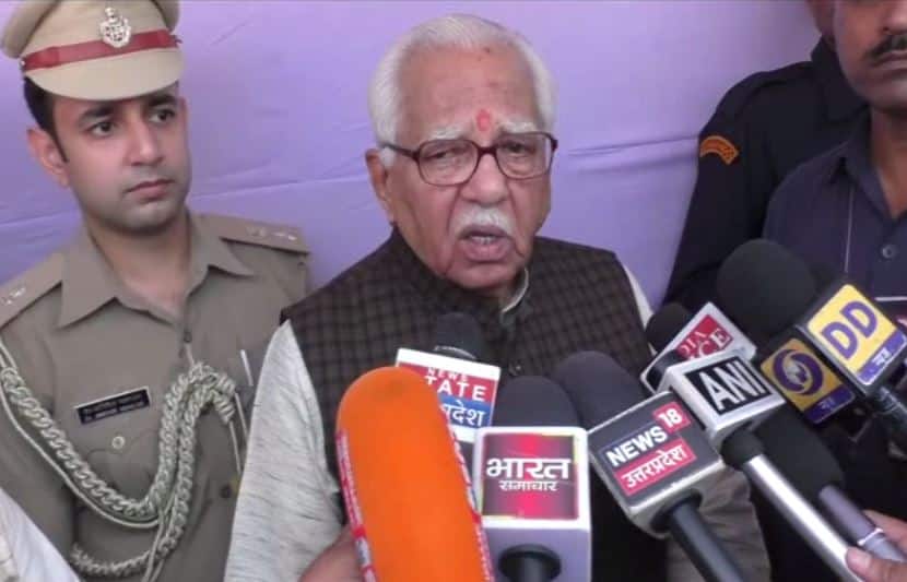 governer ram naik statement on uttar pradesh law and order पिछले डेढ़ साल में सुधरी है यूपी में कानून व्यवस्था, अभी भी सुधार की जरूरत: राम नाईक