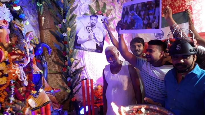 वहीं सोनू वर्मा ने कहा कि टीम इंडिया आज पाकिस्तान को बुरी तरीके से हराएगी. फोटोः एबीपी न्‍यूज़