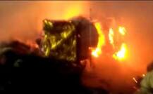 मुरादाबाद: हाईटेंशन तार की चपेट में आए ताजिये में लगी आग, 32 लोग झुलसे