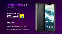 Motorola One Power 5000mAh की बैटरी के साथ भारत में हुआ लॉन्च, ये है फोन की कीमत और स्पेक्स