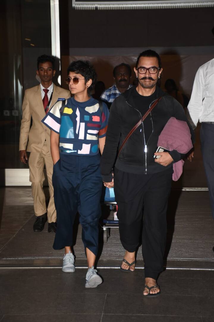 अभिनेता आमिर खान इस ग्रैंड सेलिब्रेशन का हिस्सा होने पत्नी किरन राव के साथ पहुंचे थे.