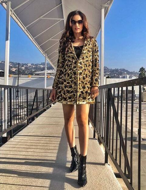 सोशल मीडिया पर सेंसेशन बनी हुईं हैं मिस वर्ल्ड मानुषी, देखें ये लेटेस्ट तस्वीरें