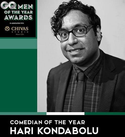 हरि कोंडबोलू को कॉमेडियन ऑफ द ईयर का अवॉर्ड दिया गया. फोटोः इंस्टाग्राम