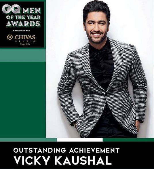 एक्टर विक्की कौशल को आउटस्टैंडिंग अचीवमेंट दिया गया. फोटोः इंस्टाग्राम