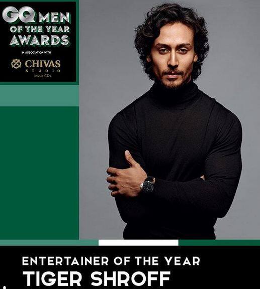 एक्टर टाइगर श्रॉफ को एंटरटेनर ऑफ द ईयर का खिताब दिया गया. फोटोः इंस्टाग्राम