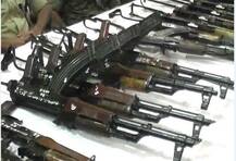 बिहार: नहीं थम रहा हथियार बरामदगी का सिलसिला, मुंगेर में कुंए से मिलीं 12 AK-47