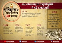 Today in History, September 30: लातूर में भूकंप से गई थी हजारों जानें