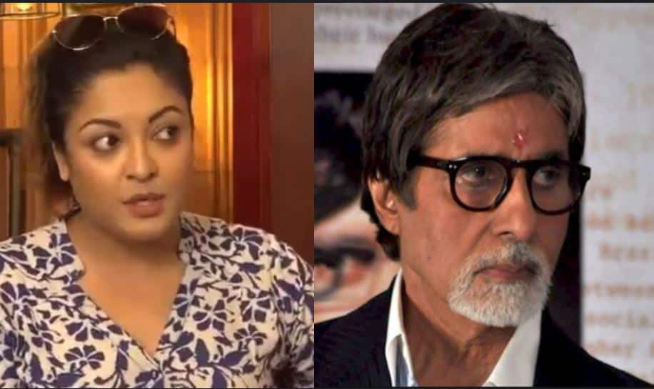 tanushree dutta reacts in amitabh bachchan's reaction on nana patekar नाना पर लगाए आरोपों पर BIG B ने दिया था ऐसा रिएक्शन, तनुश्री ने कहा- मैं दुखी हूं