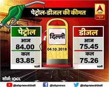 आज फिर बढ़े तेल के दाम, दिल्ली और मुंबई समेत बड़े शहरों में ये है कीमत