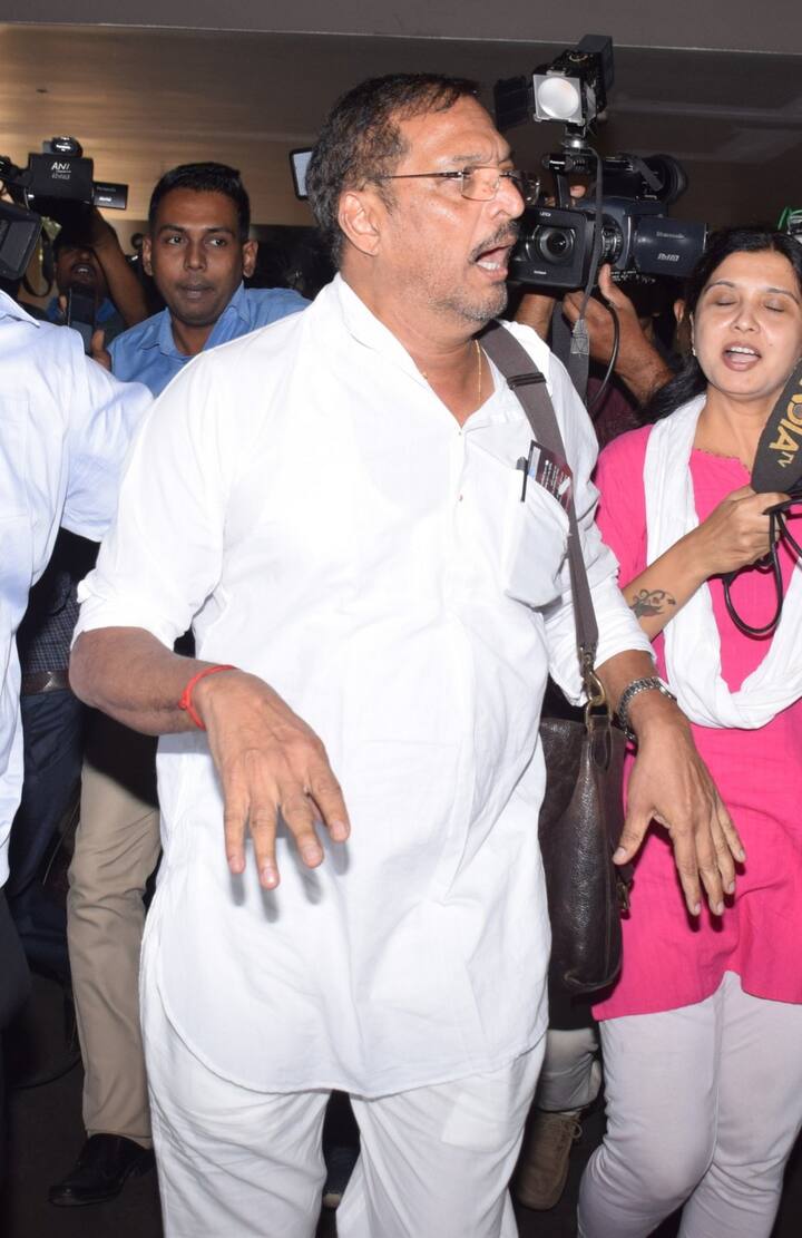 एयरपोर्ट पर लम्बे समय से इंतजार कर रही मीडिया ने उन्हें घेर लिया, मगर नाना पाटेकर ने इस मसले पर बड़ी मुश्किल से अपनी चुप्पी तोड़ी और बार बार पूछने पर कहा,