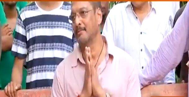 इस पूरे मामले में कमेंट करने के लिए कहा गया तो नाना ने हाथ जोड़कर कहा कि वह अभी कुछ नहीं कह पाएंगे. उन्होंने बस इतना कहा, 