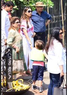 बर्थडे पर बेटे अबराम के साथ दिखीं गौरी खान, गुस्से में फोन पर कर रही थीं बात...