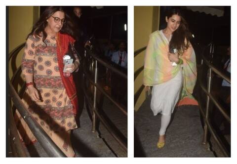 मां अमृता के साथ फिल्म देखने पहुंचीं सारा अली खान, देखें तस्वीरें