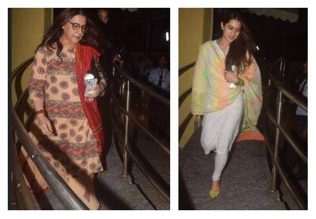  मां अमृता के साथ फिल्म देखने पहुंचीं सारा अली खान, देखें तस्वीरें