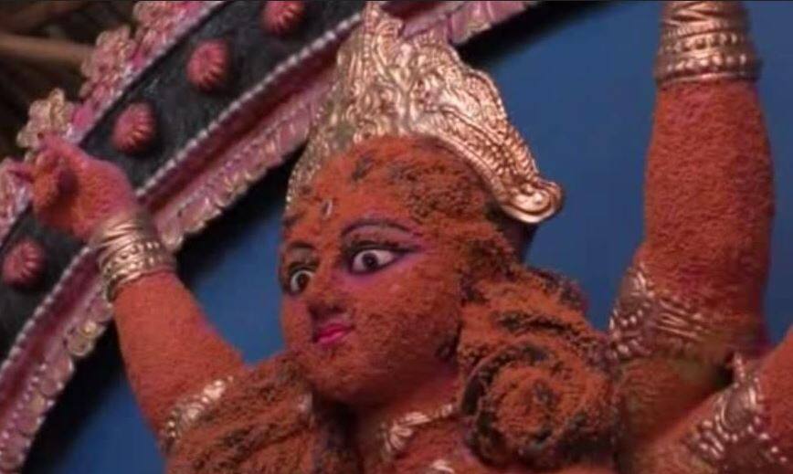 गोरखपुर: 100 किलो मसूर की दाल से बनी मां दुर्गा की भव्य प्रतिमा, बनेगी भक्तों के आकर्षण का केन्द्र