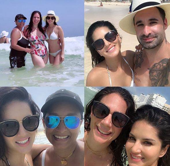 इस दौरान सनी लियोनी ने अपनी तस्वीरों का एक कोलाज बनाकर भी इंस्टाग्राम पर पोस्ट किया है. फोटोः इंस्टाग्राम 