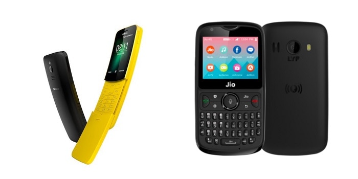 How Nokia 8110 4G ‘Banana Phone’ compares to JioPhone  Nokia 8110 4G 'Banana Phone' और जियो फोन में से कौन बेहतर?