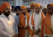 MP चुनाव: मंदिर, दरगाह के बाद राहुल गांधी ने गुरुद्वारा में मत्था टेके