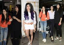 Special Screening: भाई अर्जुन कपूर की फिल्म देखने साथ पहुंची तीनों बहने, सामने आईं ये VIDEO और PHOTO