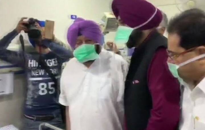 पंजाब के मुख्यमंत्री अमरिंदर सिंह घायलों का हालचाल जानने के लिए दोपहर में हॉस्पिटल पहुंचे.