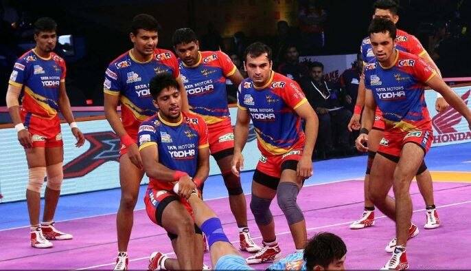 Pro Kabaddi League 2018: यूपी योद्धा और बंगाल वॉरियर्स के बीच 40-40 के स्कोर  से हुआ टाई