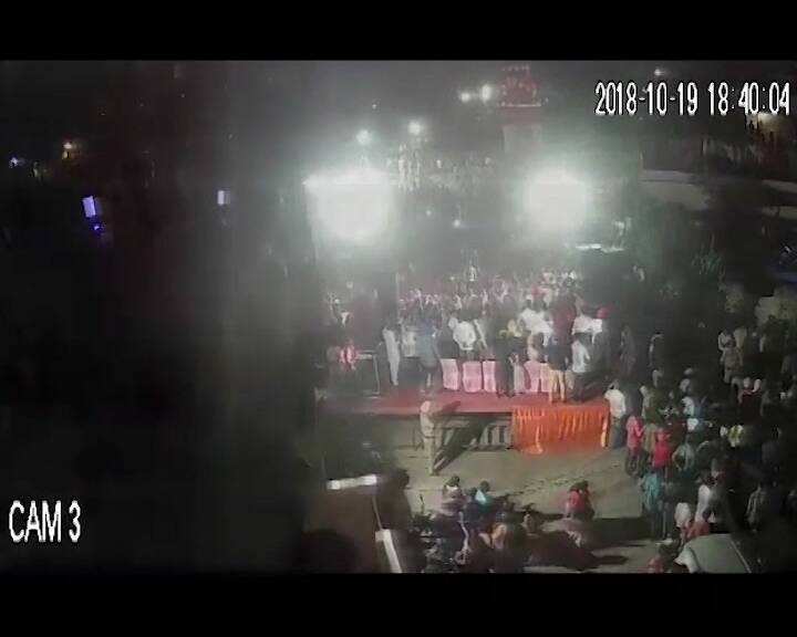 amritsar train accident, new cctv video out, navjot kaur leaves soon after ravan dahan अमृतसर रेल हादसा: CCTV वीडियो से खुलासा, रावण दहन के एक मिनट बाद निकली थीं नवजोत कौर