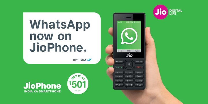WhatsApp for Reliance JioPhone, JioPhone 2 now available to download Reliance JioPhone, JioPhone 2 में अब कर सकते हैं व्हॉट्सएप डाउनलोड