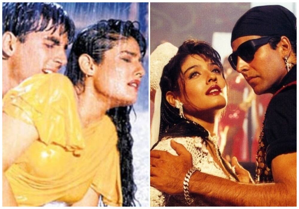 Raveena Tandon Birthday Raveena tandon most famous Songs रवीना टंडन की फिल्मों से ज्यादा मशहूर हैं उनके गाने, यहां देखिए 'टिप टिप' से लेकर 'मस्त मस्त' अंदाज