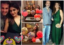 रवीना टंडन को बर्थडे पर परिवार से मिली सरप्राइज पार्टी, देखें सेलिब्रेशन की तस्वीरें