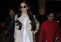 शादी से पहले कोलंबो रवाना हुईं एक्ट्रेस दीपिका पादुकोण, देखें तस्वीरें