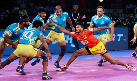 Pro Kabaddi League 2018: गुजरात फॉर्च्यूनजाएंट्स ने को 36-25 के स्कोर से तमिल थलाइवाज पर दर्ज की शानदार जीत Pro Kabaddi League 2018: गुजरात फॉर्च्यूनजाएंट्स ने को 36-25 के स्कोर से तमिल थलाइवाज पर दर्ज की शानदार जीत