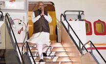 भारत-जापान वार्षिक सम्मेलन में हिस्सा लेने जापान पहुंचे प्रधानमंत्री नरेंद्र मोदी