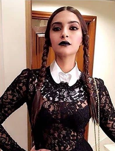 सोनम कपूर भी हैलोवीन लुक में नजर आईं. फोटोः इंस्टाग्राम