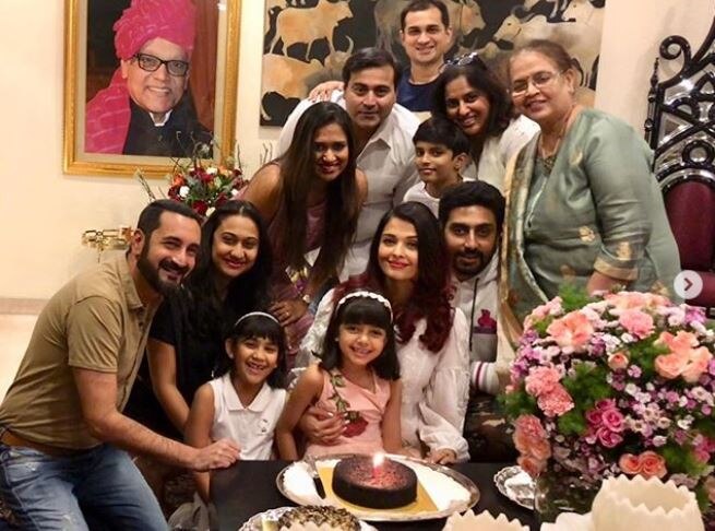 Former Miss World Aishwarya Rai Bachchan birthday celebration photos with Abhishek Bachchan and daughter Aaradhya A wonderful celebration took place on Aishwarya Rai's birthday, these special pictures surfaced.