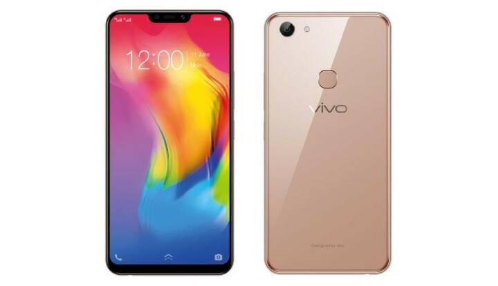 वीवो Y83: 6.22 इंच का स्क्रीन, 2GHz ऑक्टा कोर मीडियाटेक हिलियो प्रोसेसर, 4जीबी रैम, 32 जीबी स्टोरेज, डुअल सिम, एंड्रॉयड 8.1 ओरियो, 13 मेगापिक्सल रियर कैमरा, 8 मेगापिक्सल फ्रंट कैमरा, 3260mAh बैटरी, कीमत- 11,999 रुपये.