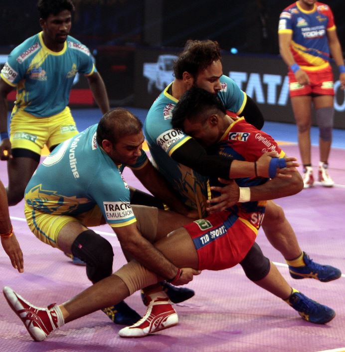 Pro Kabaddi League 2018: तमिल थलाइवाज की धमाकेदार जीत, यूपी को 46-24 से दी मात