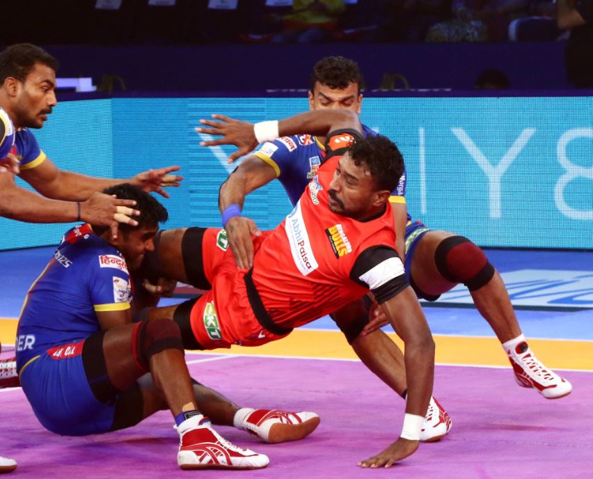 Pro Kabaddi League 2018: यूपी योद्धा को बेंगलुरू बुल्स के हाथों घर में मिली दूसरी हार