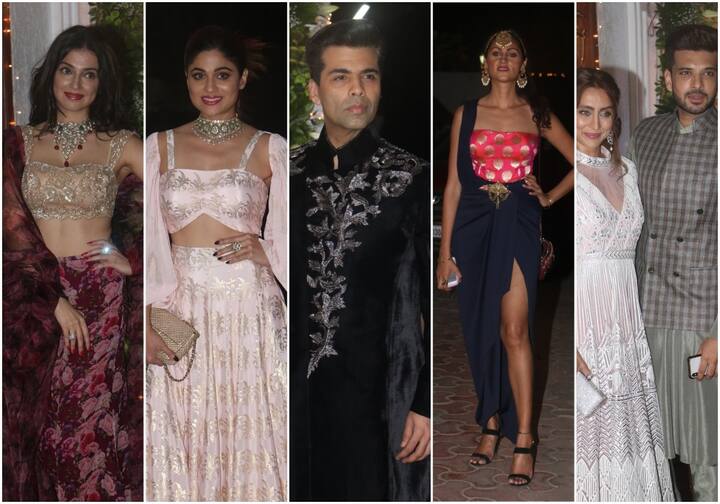 बॉलीवुड अभिनेत्री शिल्पा शेट्टी ने दिवाली से पहले अपने घर पर एक पार्टी का आयोजन किया. इस में शिल्पा और राज के दोस्तों और करीबियों ने शिरकत की. इस दौरान की काफी सारी खूबसूरत तस्वीरें हम आपके लिए लाए हैं जिन्हें आप आगे की स्लाइड्स का रुख करके देख सकते हैं. (तस्वीर: मानव मंगलानी)