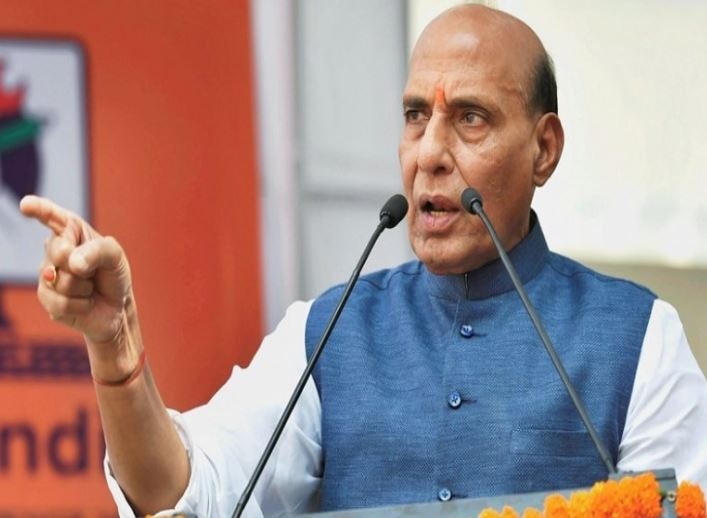 Prepared for Jammu and Kashmir polls- Rajnath Singh जम्मू-कश्मीर में राष्ट्रपति शासन लगाये जाने को विपक्ष ने बताया असंवैधानिक, राजनाथ बोले- चुनाव के लिए केंद्र तैयार