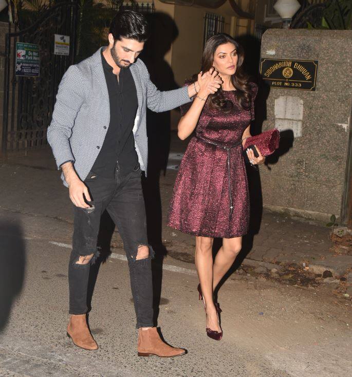 सुष्मिता सेन और रोहमन शॉल की डेटिंग की खबरें काफी समय से आ रही हैं. (तस्वीर: मानव मंगलानी)