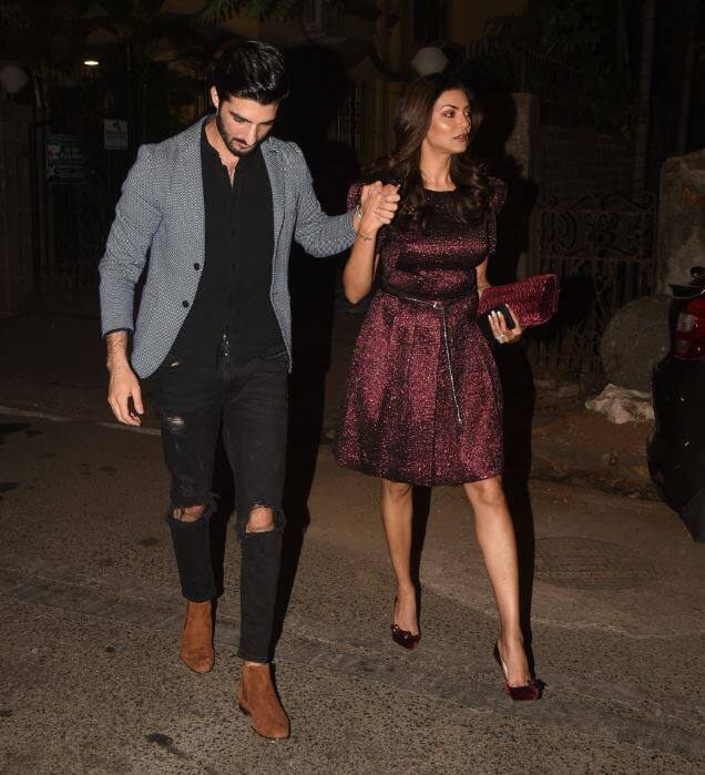 गौरतलब है कि हाल के दिनों में रोहमन शॉल और सुष्मिता सेन को कई बार एक साथ देखा गया. (तस्वीर: मानव मंगलानी)