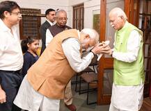 पीएम मोदी ने आडवाणी को 91वें जन्मदिन पर दी बधाई, कहा- उन्होंने अपने परिश्रम से BJP को खड़ा किया