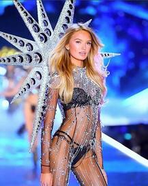 विक्टोरिया सीक्रेट फैशन शो में इस डच मॉडल की ड्रेस की हर ओर हो रही हैं चर्चा, जानें क्यों!