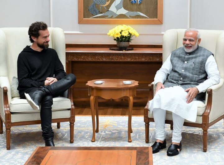 Jack Dorsey met with PM Modi today पीएम से मिले ट्विटर के सीईओ जैक डोरसी, मोदी बोले-इस माध्यम का उपयोग करके खुश हूं