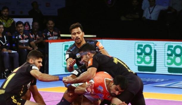 Pro Kabaddi League 2018: तेलुगू टाइटंस ने पुनेरी पलटन को दी मात