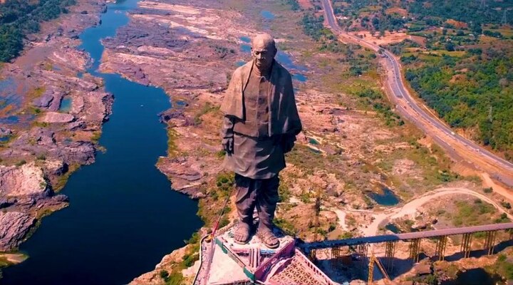 Gujarat government announces air and railway connectivity to 'Statue of Unity' वायु और रेल मार्ग से जुड़ेगा 'स्टैच्यू ऑफ यूनिटी', गुजरात सरकार का एलान