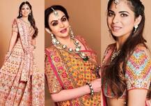In Pics: अंबानी के घर बेटी की शादी की रस्में शुरू, बड़े-बड़े हीरों की ज्वैलरी से सजी ईशा और मां नीता